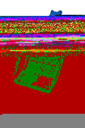 Kedi Kumu Küreği Dar Aralıklı Mavi