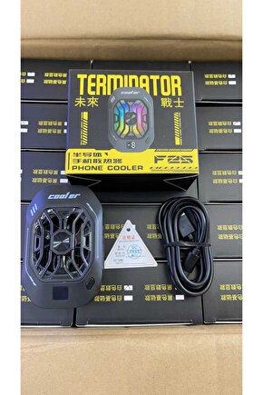 cep telefonu serin ısı emici 3 hız sıcaklık kontrolü dijital ekran  Soğutucu Fan Kablolu