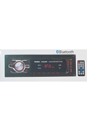 Çift Usb Li Blututlu Aux Girişli Hafıza Kart Okuyuculu Blututlu Kumandalı Oto Teyip 6604