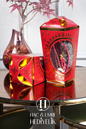 Seccade Tesbih Seti | Seccade Seti | Hediyelik Seccade | Hac Umre Hediyesi | Umre Dönüşü Hediye