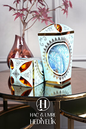 Seccade Tesbih Seti | Seccade Seti | Hediyelik Seccade | Hac Umre Hediyesi | Umre Dönüşü Hediye