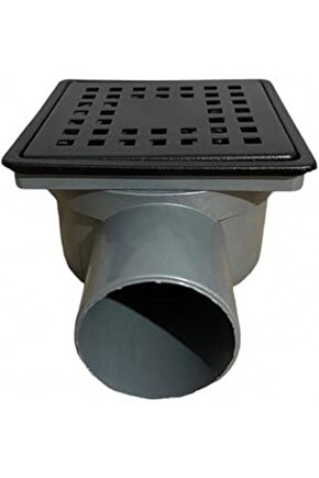 Siyahçelik Çerçeveli Süzgeç 10x10 Q50 Yan Çıkış