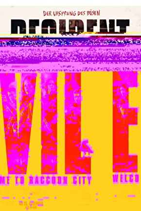 Resident Evil Welcome to Raccoon City (2021) 4 AFİŞ - POSTER ( FOLYO ) - AFİŞ - POSTER-5420