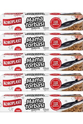 Mama Torbası 10 Lu 26 x 28 Cm x 5 Paket
