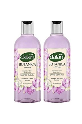 BOTANİCA DUŞ JELİ 500ML LOTUS 2 ADET