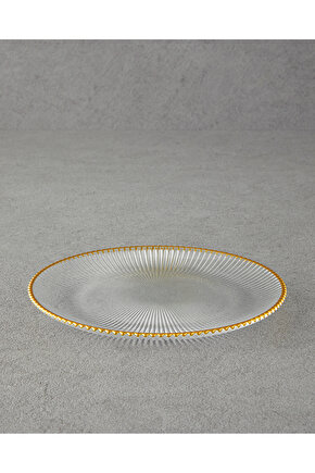 Graceful Shapes Cam Pasta Tabağı Gold