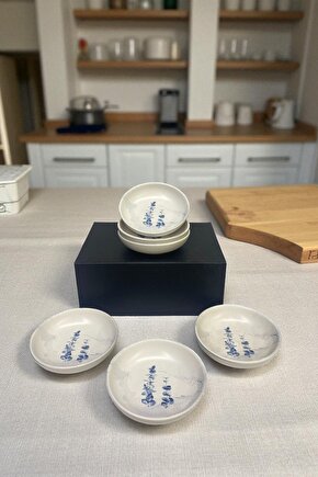 Blue Magic 13cm Kahvaltılık  Çerezlik 6 Adet Çeyizlik -19861