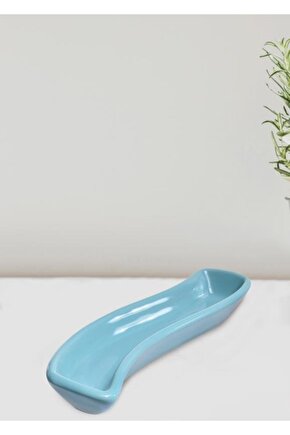 3 Lü Zeytınlık Ivory 18 Cm Turkuaz 420 A