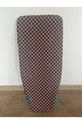 KING XXSMALL MİNİ (100X48) ÜTÜ MASASI KILIFI BEZİ ÖRTÜSÜ KAHVE