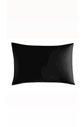 2 Adet %100 Cotton (PAMUK)siyah (50X70CM) Yastık Kılıfı Pillow Case