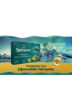 Omega-3 High 30 Çiğneme Tableti (SKT: 022027)