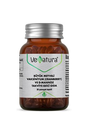 Cranberry Ve D-Mannoz 30 Kapsül