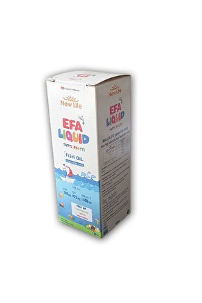 Efa Liquid Tutti Frutti - Balık Yağı Şurubu 150ml