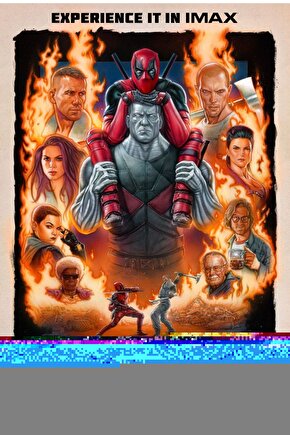 Deadpool (2016) 0008 ( FOLYO ) - AFİŞ - POSTER-2369