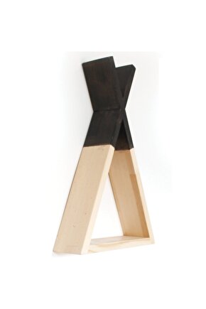 Siyah Kızılderili Çadır Rafı