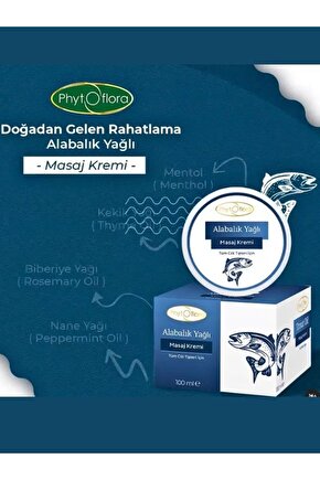 Alabalık Yağlı Masaj Kremi 100 ML