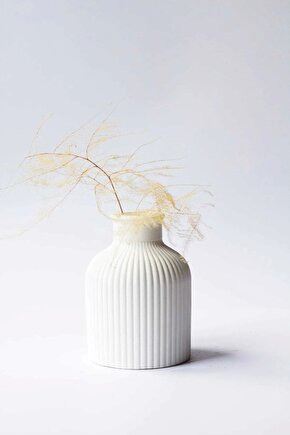 dekoratif alçı saksı