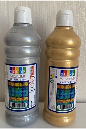 Dora Altın Ve Gümüş 500 Ml. Akrilik Boya. .