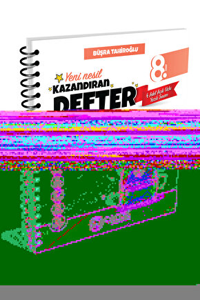 2025-2026 8. Sınıf Türkçe Yeni Nesil Kazandıran Defter Konu Anlatımlı Soru Bankası Çözümlü