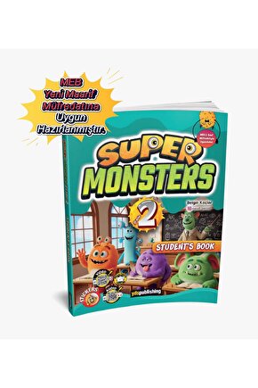 Super Monsters 2 Student’s Book Ve Super Monsters 2 Skills + Test Book 2 kitap