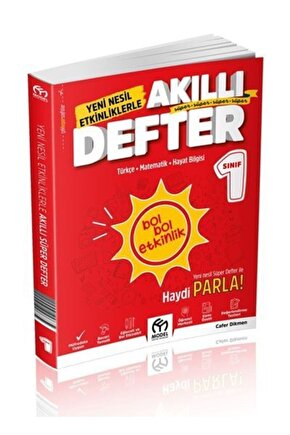 1.sınıf Akıllı Süper Defter - Bol Bol Etkinlik