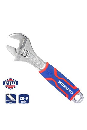 WP272011 200mm Cr-V Profesyonel Kurbağacık Anahtar