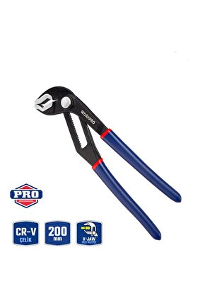 WP231086 200MM CR-V Profesyonel Ayarlı Düğmeli Fort Pense