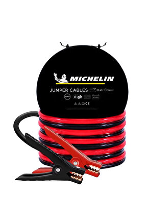 ML4002 6V12V24V 500Amper 2,5Metre 10mm² Akü Takviye Kablosu