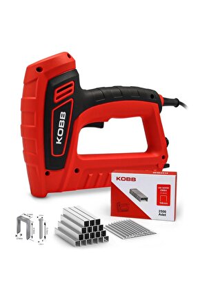 KBZ200 8-16mm Zımba ve 15-16mm Profesyonel Çivi Çakma Makinesi + 3000 adet Yedek Zımba ve Çivi