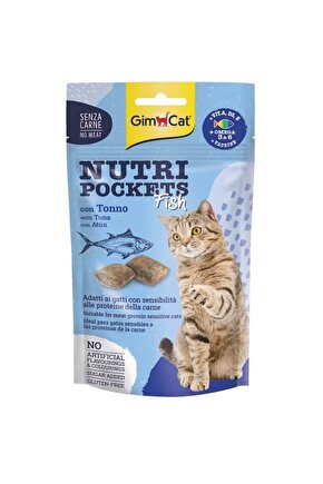 Nutripockets Fısh Wıth Tuna Kedi Ödülü 60gr