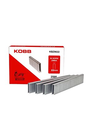 KBZ9022 22mm 2500 Adet 90 Serisi Ağır Hizmet Tipi Zımba Teli