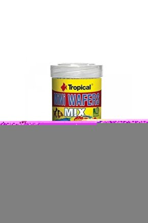 Mini Wafers Mix Balık ve Deniz Kabukluları için Yem 100 Ml 55 Gr