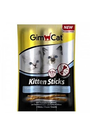 Sticks Kitten Hindili Kedi Ödül Çubuğu 3 Adet 3 Gr