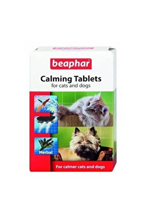 Beaphar Calming Bitkisel Kedi ve Köpek Sakinleştirici Tablet 20 Adet