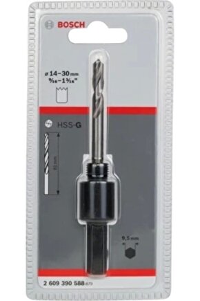 Altıgen Şaftlı 14-30 mm Pançlar İçin Adaptör, Anahtar Ağzı 9,52 mm