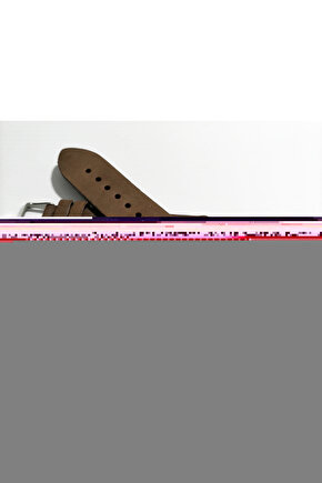 Greyzi Deri  Her Saate  Uygun Saat Kordonu 24  mm kahverengi