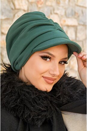 Zümrüt Kışlık Tesettür Şapka
