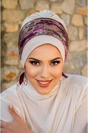 Kemik Mürdüm Batik Desen Bantlı Bone