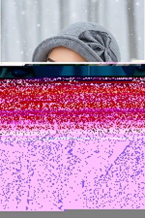 Antrasit Aksesuarlı Bucket Şapka - 30401