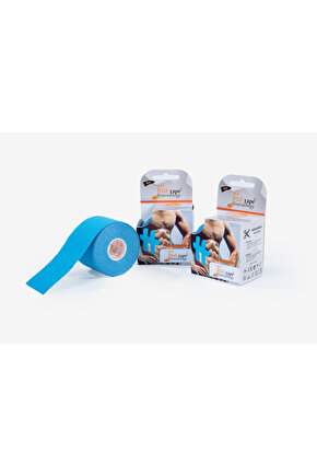 Bia Tape Kinesio Kinesiology 5cmx5m Mavi Ağrı Sporcu Bandı