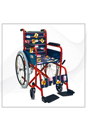 Tekerlekli Çocuk Sandalye Standart Katlanır