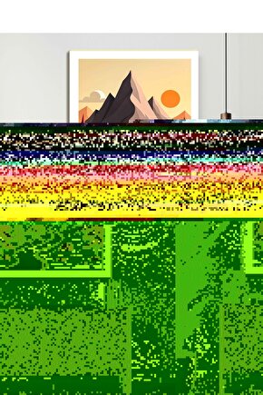 Matisse - Sanat - Soyut - Doğa - Yaşam ( Tekli Çerçevesiz ) Poster - Afiş - Tablo MKKM1965