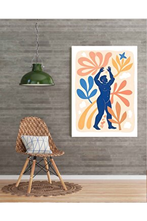 Matisse - Sanat - Soyut - Doğa - Yaşam ( Tekli Çerçevesiz ) Poster - Afiş - Tablo MKKM2617