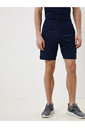 Logo Detaylı Yan Cepli Örme Şort