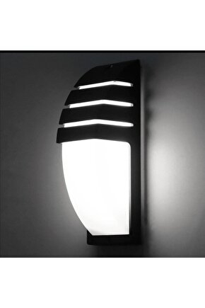 24 Watt Dış Ve Iç Mekan Uyumlu Panjurlu Ledli Aplik Beyaz Işık