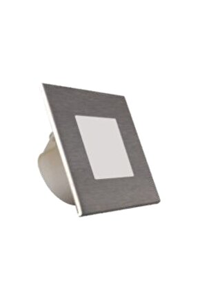 Kare 3 Watt Ledli Mavi Işık Koridor Ve Adım Aydınlatma Yerli Imalat(220v Elektrik ile çalışır)