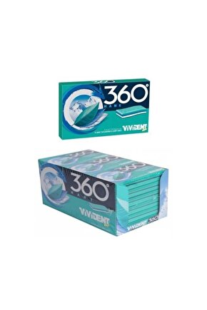 360 Nane Aromalı Şekersiz Sakız 33 g x 18 Adet