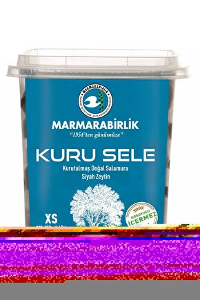 Siyah Zeytin Kuru Sele XS 800 Gr. Pet 321-350 (6LI)