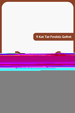 9 KAT KAT - Fındıklı Gofret - 39 gram - 24 Adet