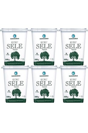 Kuru Sele Zeytin 800 gr (321-350) Xs 6 Adet